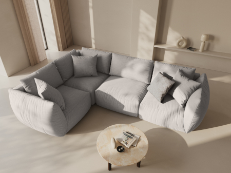 Coltar modular Chris cu tapiterie din tesatura structurala [3]