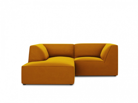 Colțar modular Ruby, cu 3 locuri colț pe partea stângă și tapițerie din catifea [4]