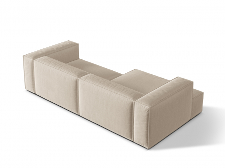 Coltar Nuria cu colt pe partea stanga si si tapiterie din tesatura structurala [3]