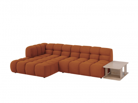 Coltar Sky cu tapiterie din catifea [1]