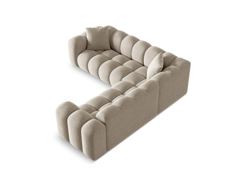 Colțar Treno cu tapițerie din țesătură structurală [2]