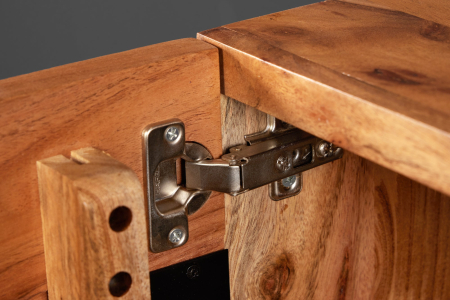 Comoda TV AMAZONAS suspendata din lemn de salcam, 160 cm [7]