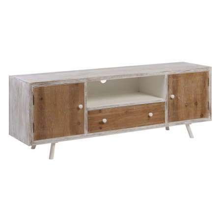 Comodă TV Country din lemn de brad 150 X 35 X 53,50 CM