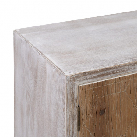 Comodă TV Country din lemn de brad 150 X 35 X 53,50 CM [4]