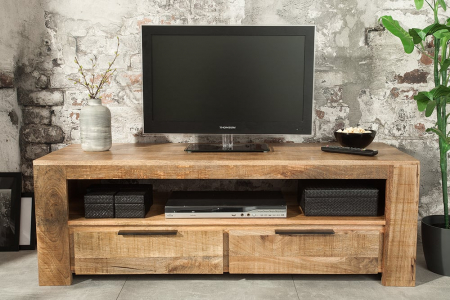 Comodă TV din lemn de mango Iron Craft 130 cm [3]