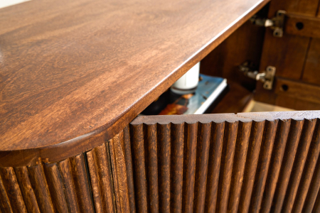 Comoda TV GATSBY din lemn de mango, 160 cm [6]