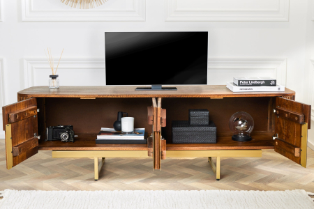 Comoda TV GATSBY din lemn de mango, 160 cm [4]