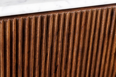 Comoda TV GATSBY din lemn de mango si blat din marmura, 170 cm [8]