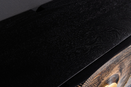 Comoda TV GOLDEN SUNSET din lemn de mango negru, 160 cm [6]