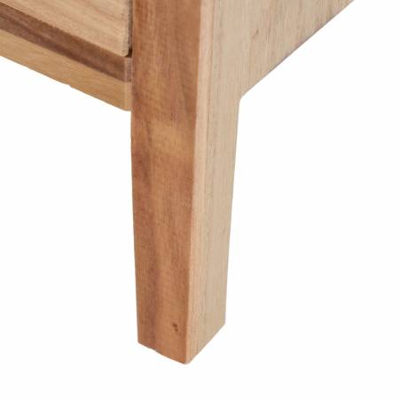 Comodă TV Honey din lemn de paulownia și ratan 120 X 40 X 50 CM [10]
