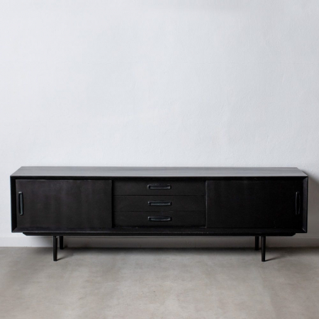 Comodă TV Hudson din lemn masiv de mango 200 X 43 X 60 CM [1]