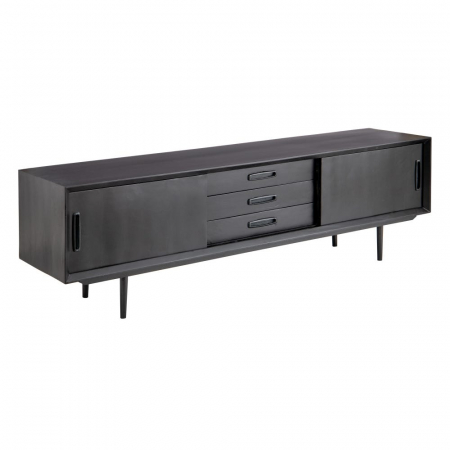 Living - Comodă TV Hudson din lemn masiv de mango 200 X 43 X 60 CM
