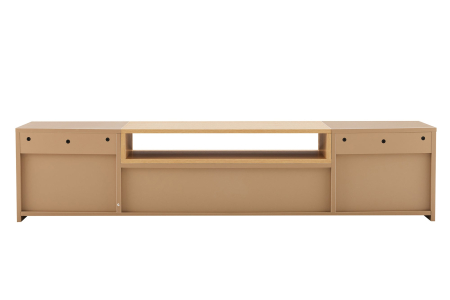 Comoda TV LOFT 160 cm suspendat, culoare gri-bej natural [15]