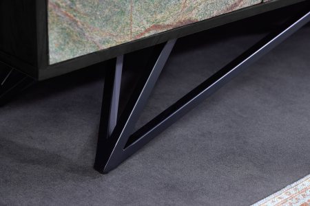 Comoda TV MOUNTAIN SOUL din lemn de salcam, 200 cm [6]