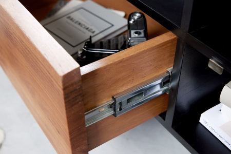 Comoda TV ORGANIC ARTWORK din lemn de salcam, 140 cm [6]