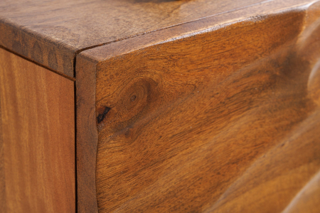 Comoda TV SCORPION suspendata din lemn de mango maro, 160 cm [7]