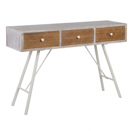 Consolă Country din lemn de brad 120 X 35 X 78 CM