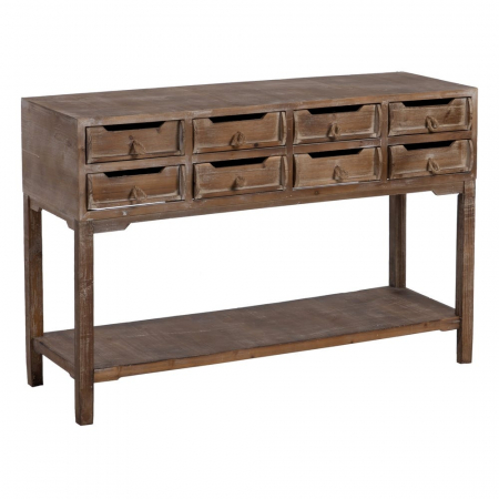 Console intrare - Consolă Nature din lemn de brad 20 X 40 X 80 CM