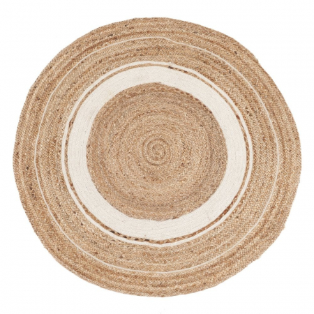 Covoare rotunde - Covor din iută Ø 120 cm