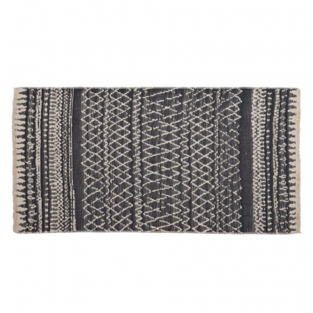 Covor din bumbac cu doua fete, gri/bej 80 X 150 CM [1]