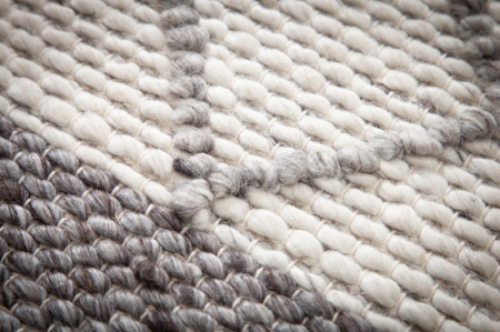 Covor din lână țesut manual YARN 240x160 cm, gri/bej [4]