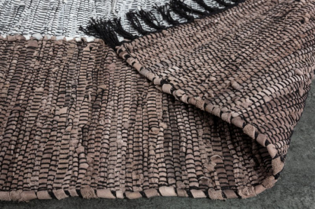 Covor din piele naturală țesută manual SPHERE 230x160 cm, gri [2]