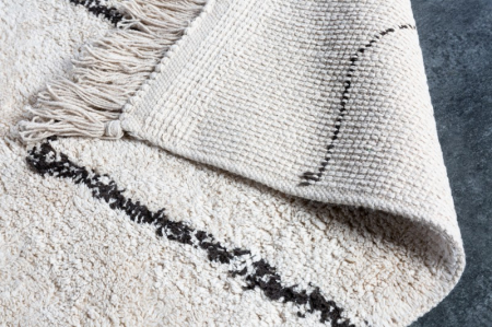 Covor EUPHORIA 230x160 cm din bumbac, bej [2]