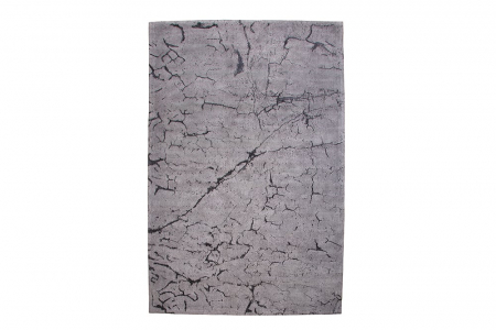 Covoare dreptunghiulare - Covor  FIRE & EARTH 240x160 cm din bumbac, gri