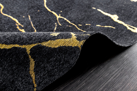 Covor MARBLE 160x240cm negru auriu [5]