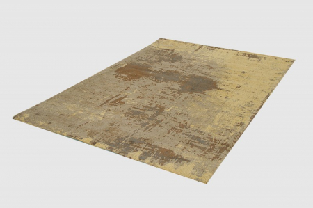 Covor vintage din bumbac MODERN ART 240x160 cm cu aspect uzat, maro  [4]