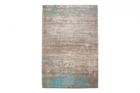 Covoare - Covor vintage din bumbac MODERN ART 240x160 cm, gri/turcoaz