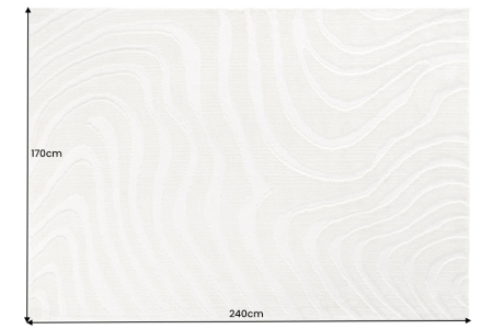 Covor WAVE 170x240cm bej cremos [8]