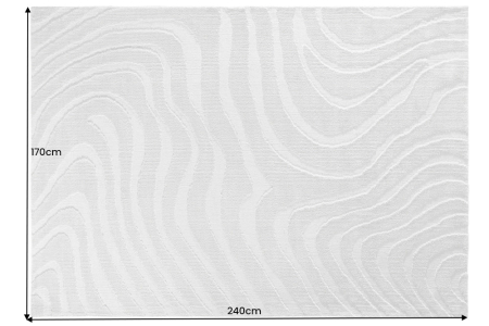 Covor WAVE 170x240cm gri [8]