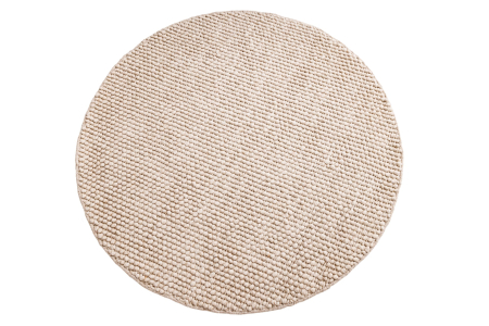 Covoare dreptunghiulare - Covor WOOL 150 cm rotund bej