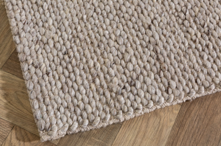 Covor WOOL 160x240cm gri argintiu [7]