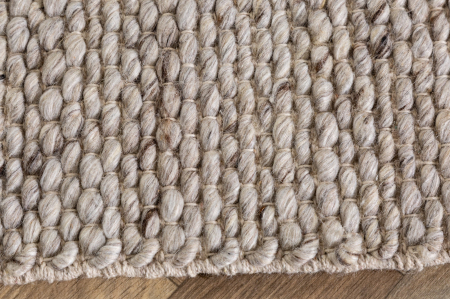 Covor WOOL 160x240cm gri argintiu [2]
