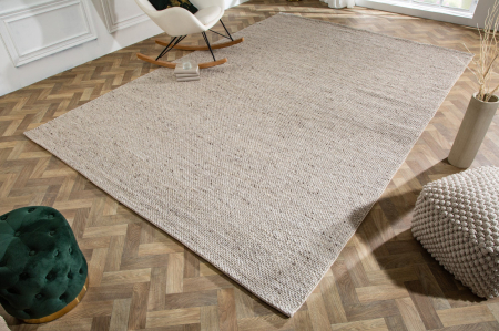 Covor WOOL 350x240cm gri argintiu [3]