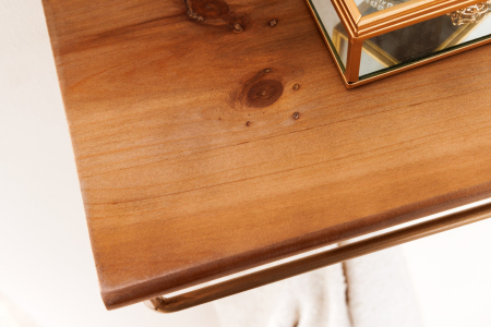 Cuier HERITAGE 80 cm din fier și lemn de pin natural [7]