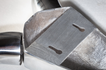 Decorațiune de perete cu coarne STYLE ROCKS aluminiu argintiu [6]