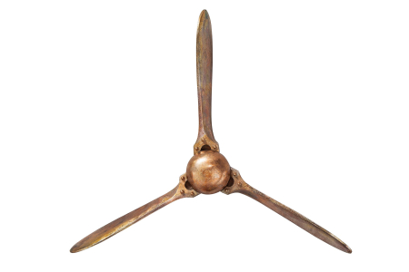 Decorațiuni - Decorațiune de perete elice SCREW 60 cm cupru marmorat