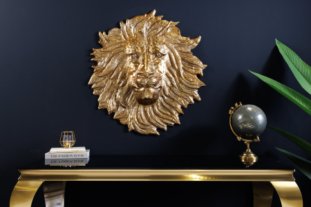 Decorațiune de perete WILDLIFE LION 60 cm, auriu [3]