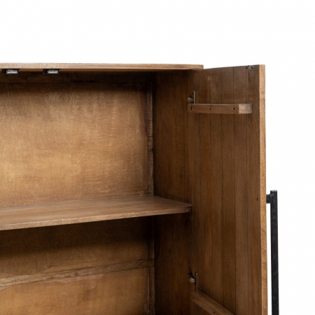 Dulap Paris din lemn de mango 120 X 40 X 180 CM [6]