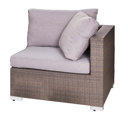 Mobilier Gradina - Modul coltar de exterior din rattan. 86 x 86 x 66 cm