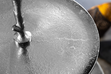 Etagere ABSTRACT 50 cm, 3 tăvi, argintiu [6]