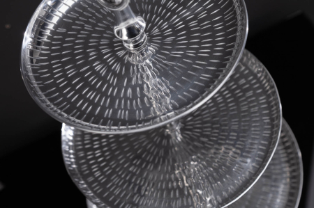 Etagere ORIENT 50 cm, 3 tăvi, argintiu [5]