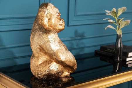 Figurină KONG gorilă aurie de 40 cm [3]