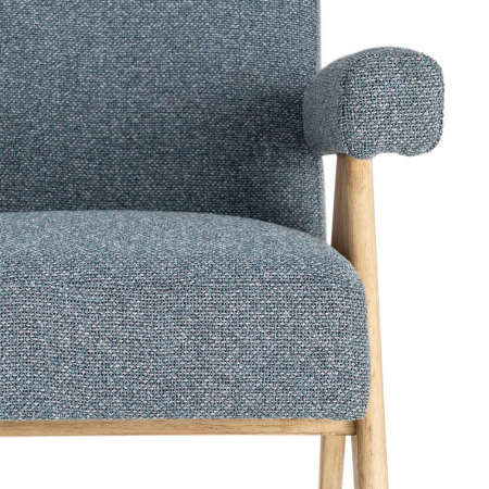 Fotoliu blue weave-wood room 74 x 76 x 85 cm [3]