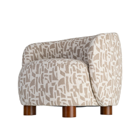 Fotoliu impressed crem-bej 73 x 82 x 70 cm [7]