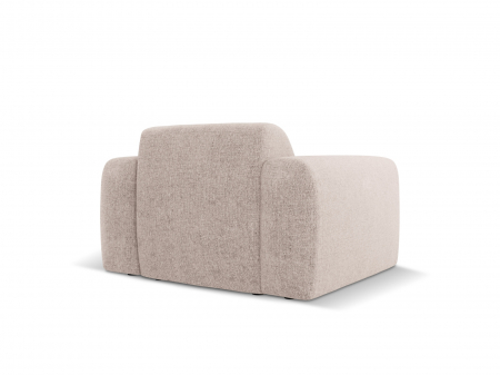 Fotoliu Nolio cu tapiterie din tesatura structurala [2]