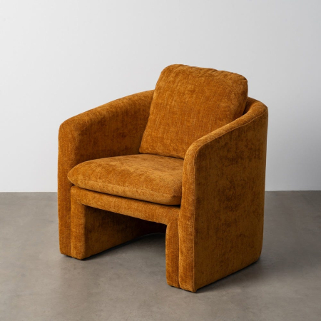 Fotoliu occre weave-wood 76 x 68 x 81 cm [1]